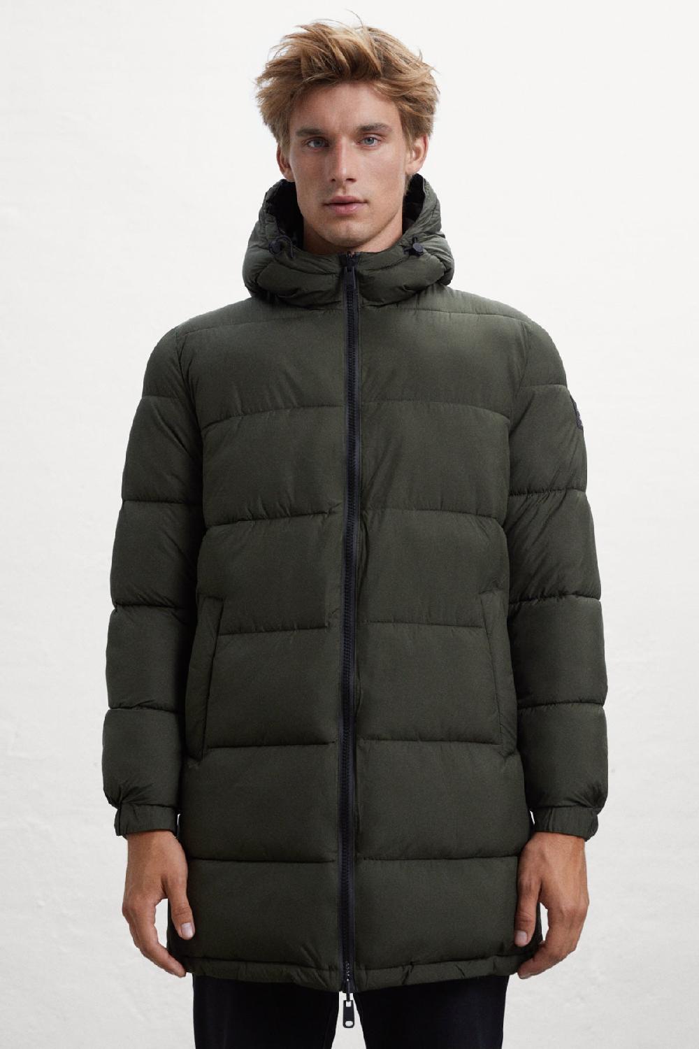 Ecoalf GREEN VINTAGE REVERSIBLE COAT