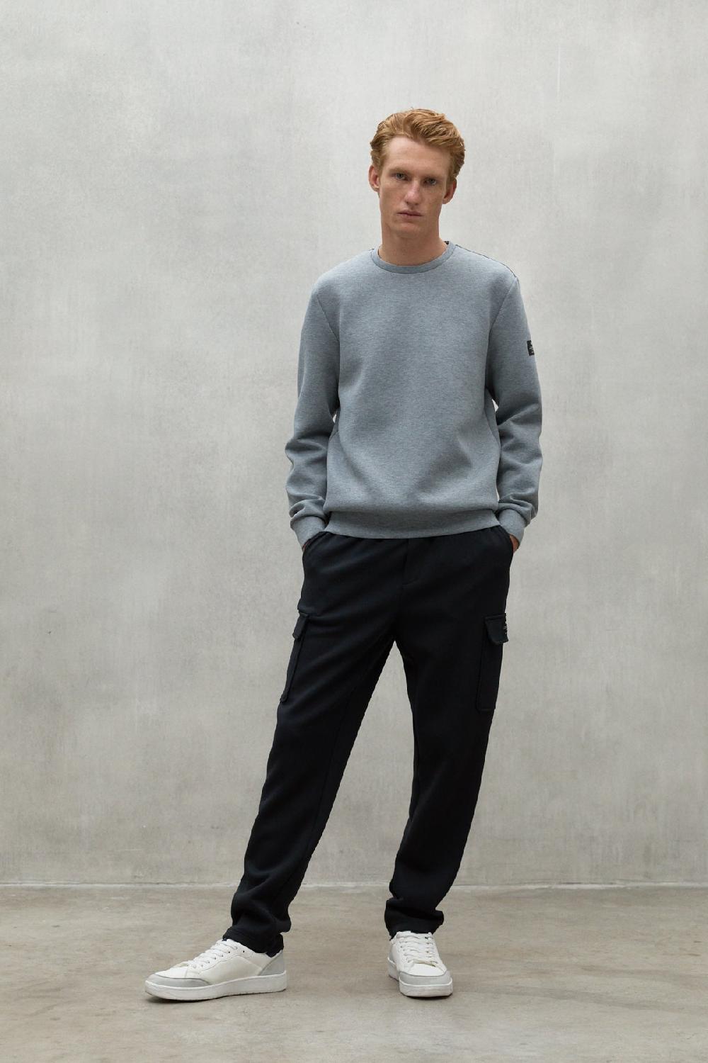 Ecoalf GREY ARLES SWEATSHIRT
