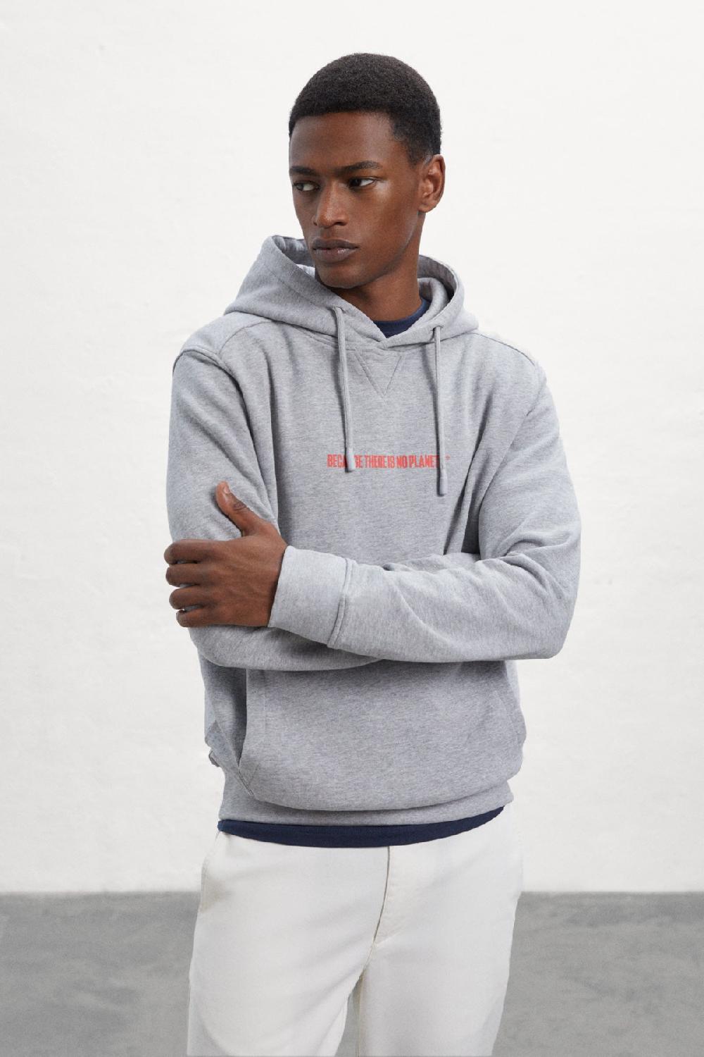 Ecoalf GREY BARCA SWEATSHIRT