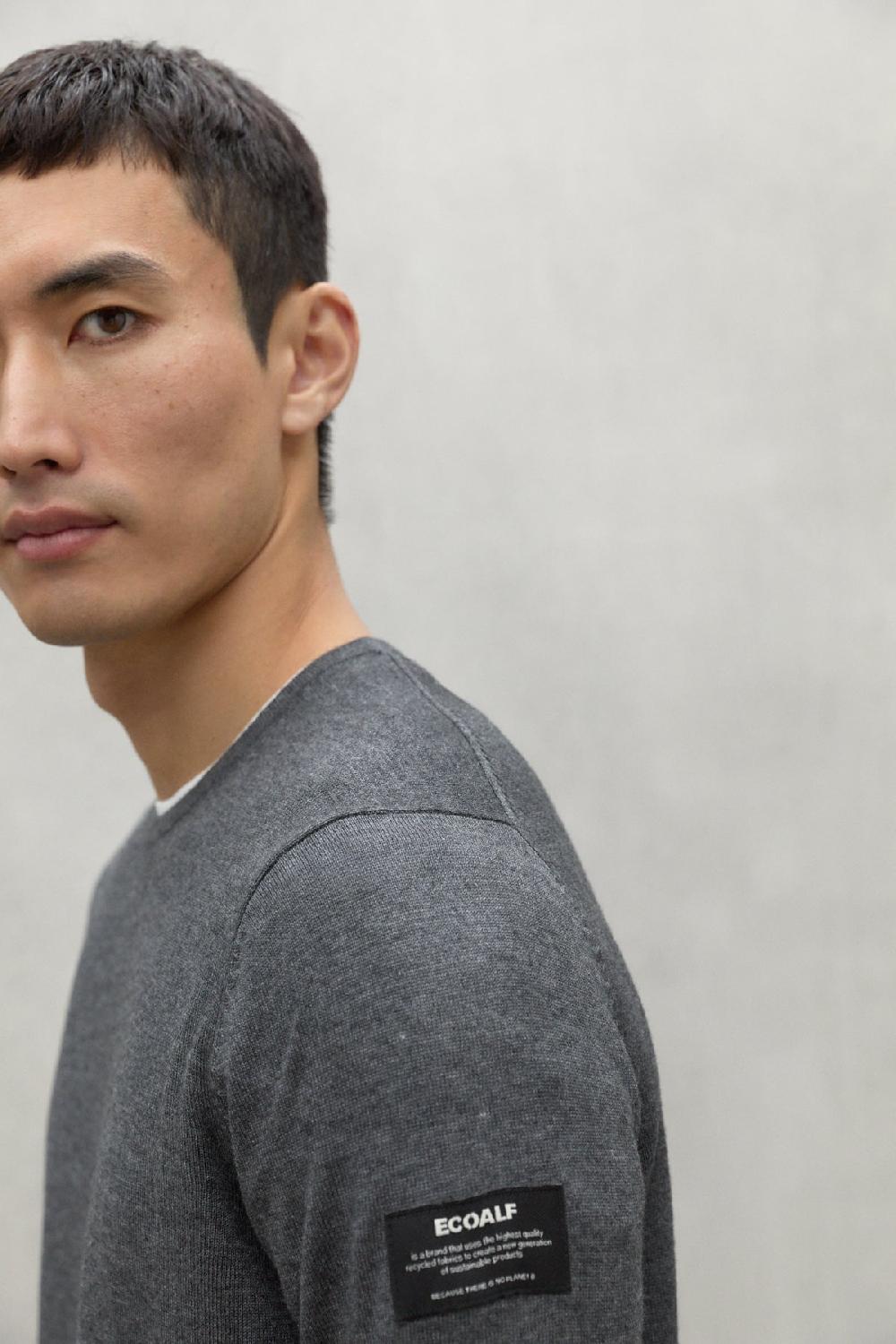 Ecoalf GREY BAYONA SWEATER