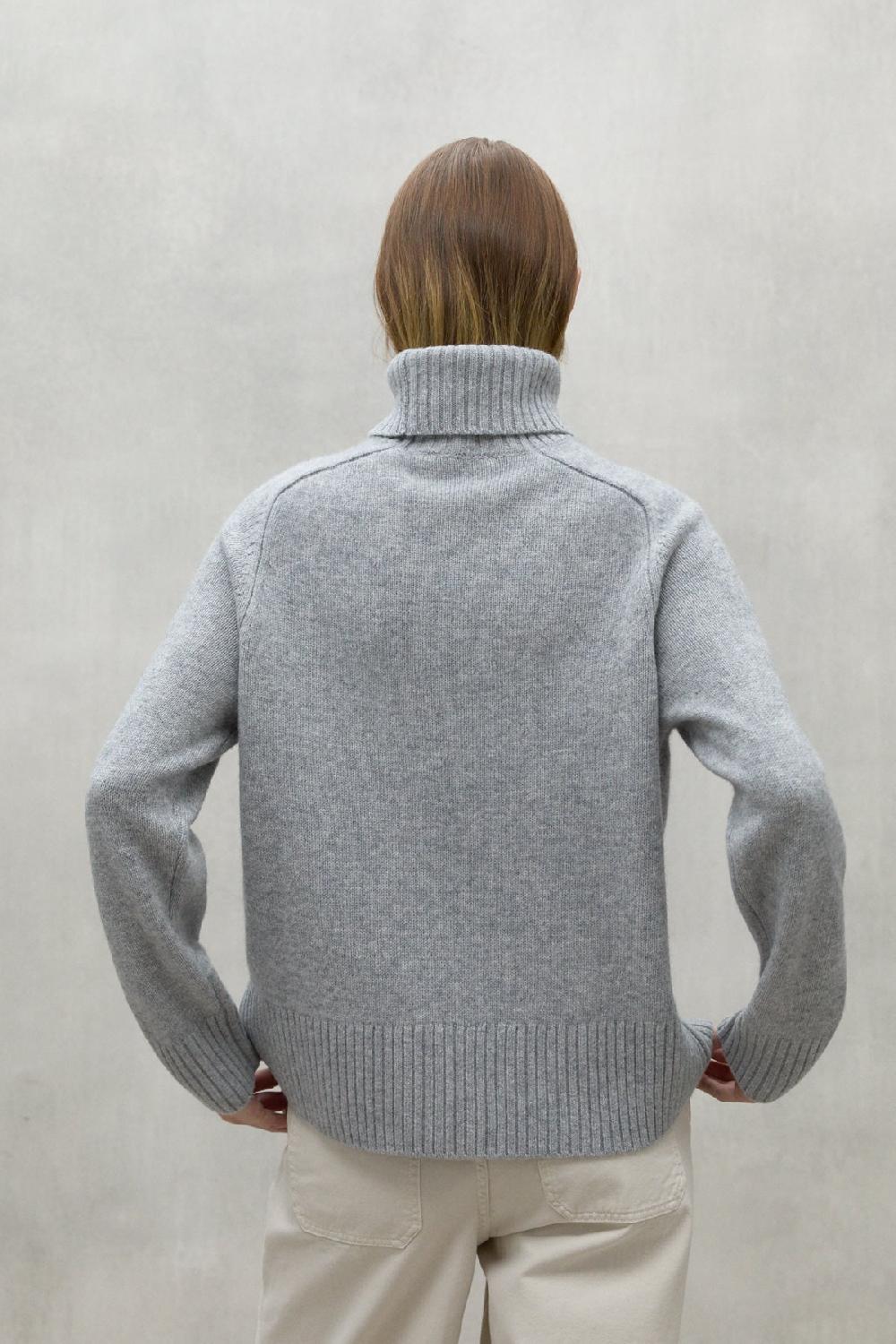 Ecoalf GREY CAQUI TURTLENECK JUMPER