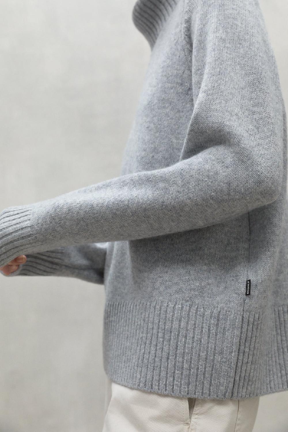 Ecoalf GREY CAQUI TURTLENECK JUMPER