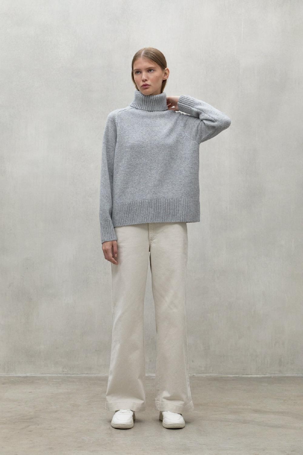 Ecoalf GREY CAQUI TURTLENECK JUMPER