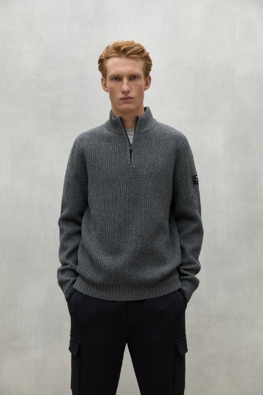 Ecoalf GREY DRAGO SWEATER