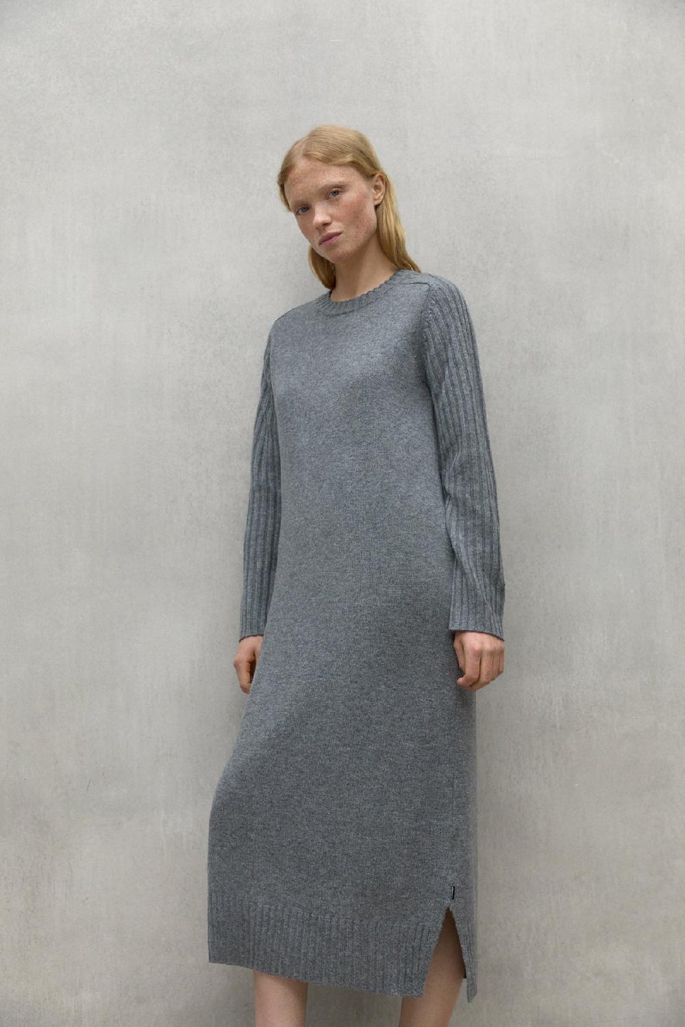 Ecoalf GREY EUCALIPTO DRESS
