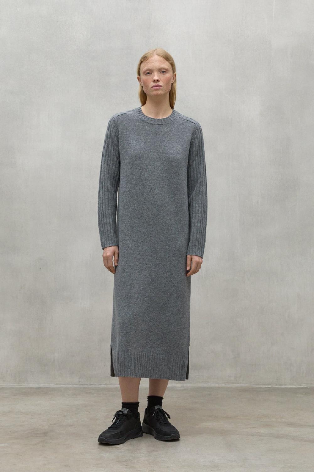 Ecoalf GREY EUCALIPTO DRESS