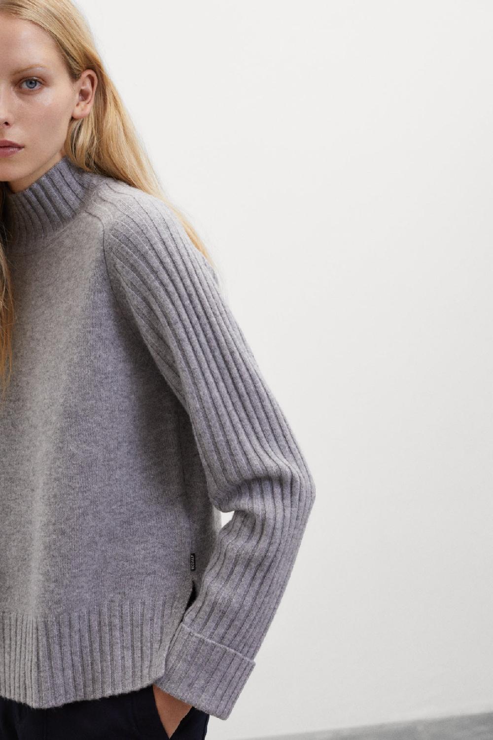 Ecoalf GREY EUCALIPTO KNITTED JUMPER