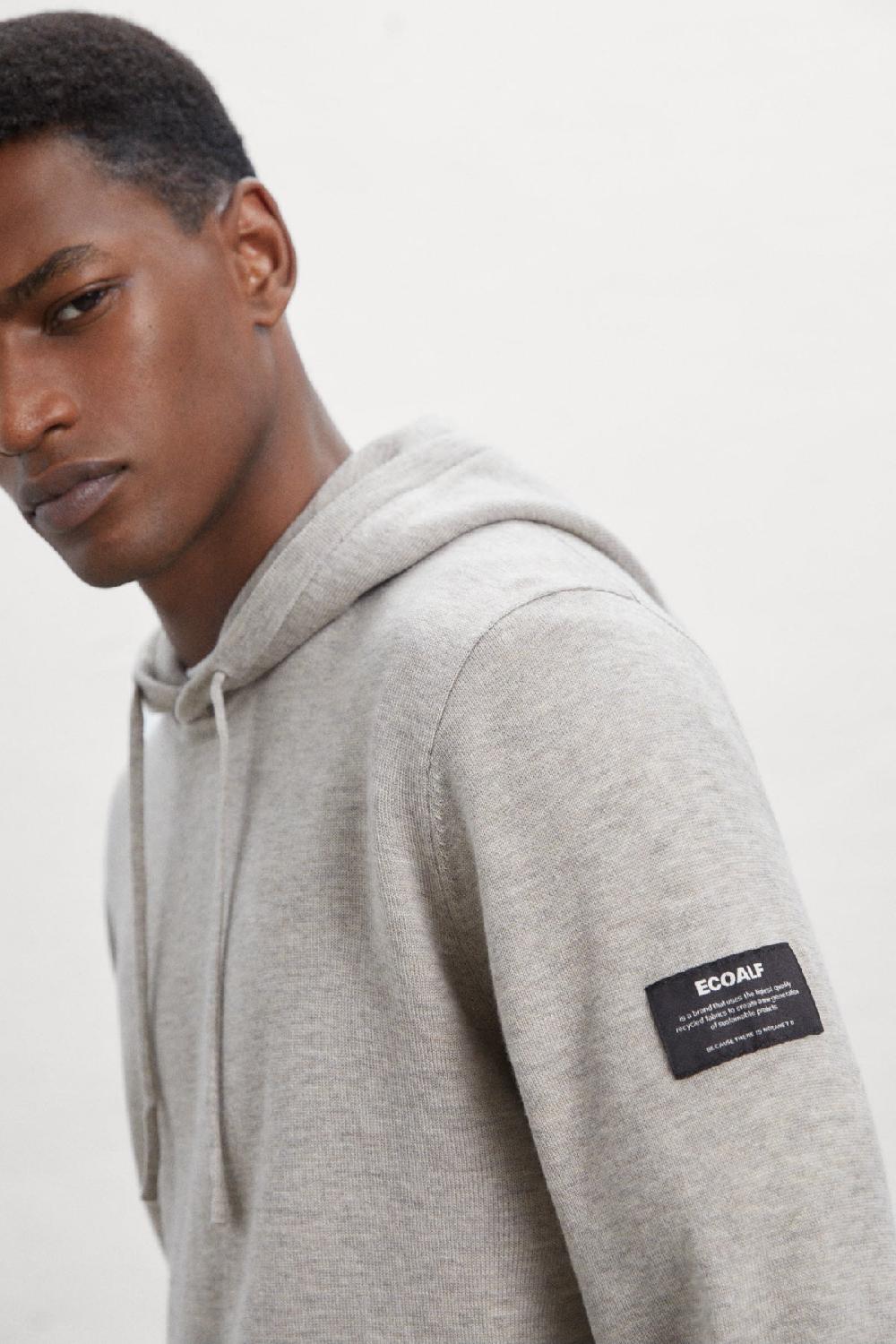 Ecoalf GREY KENTY KNITTED JUMPER