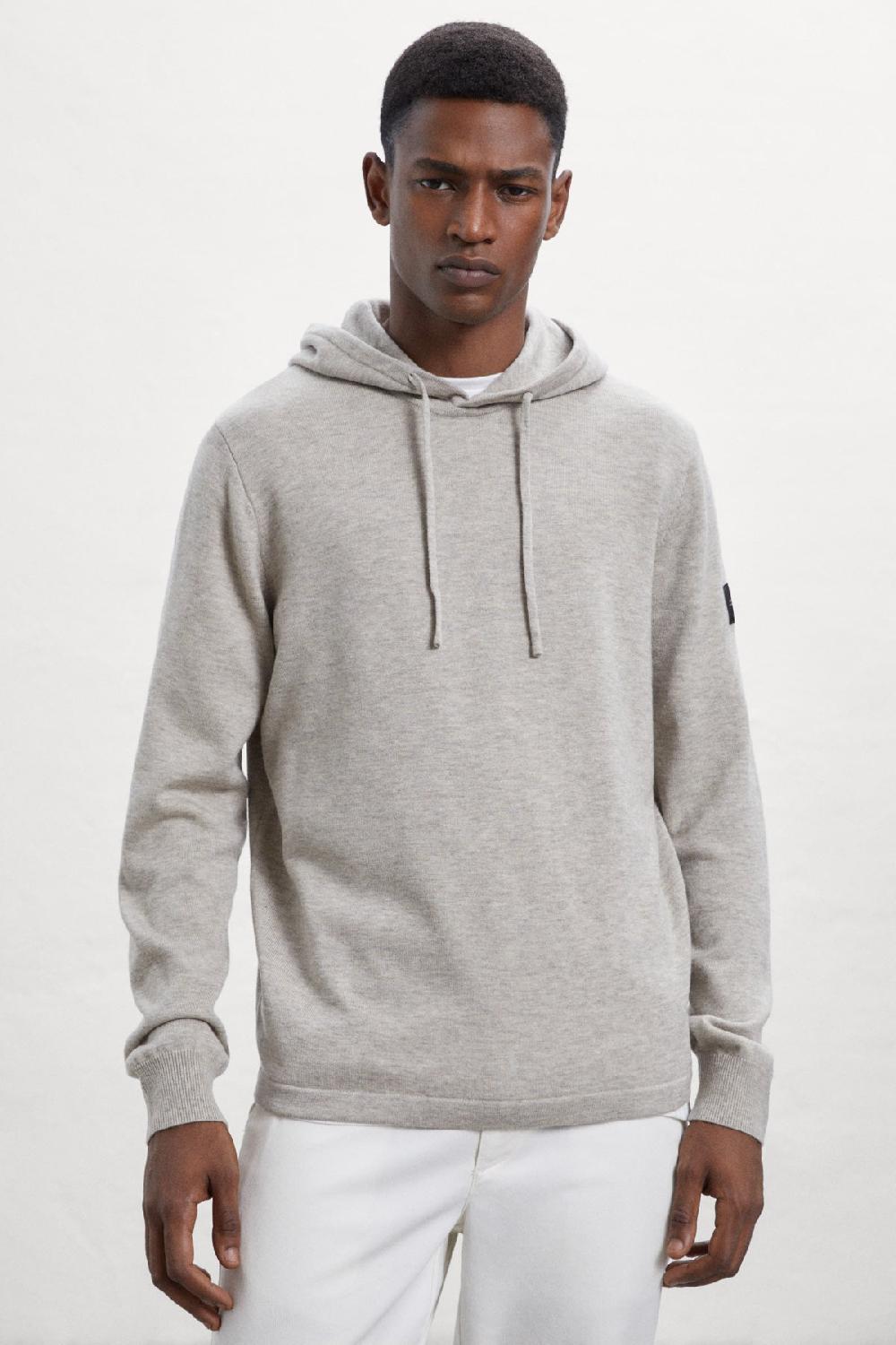 Ecoalf GREY KENTY KNITTED JUMPER