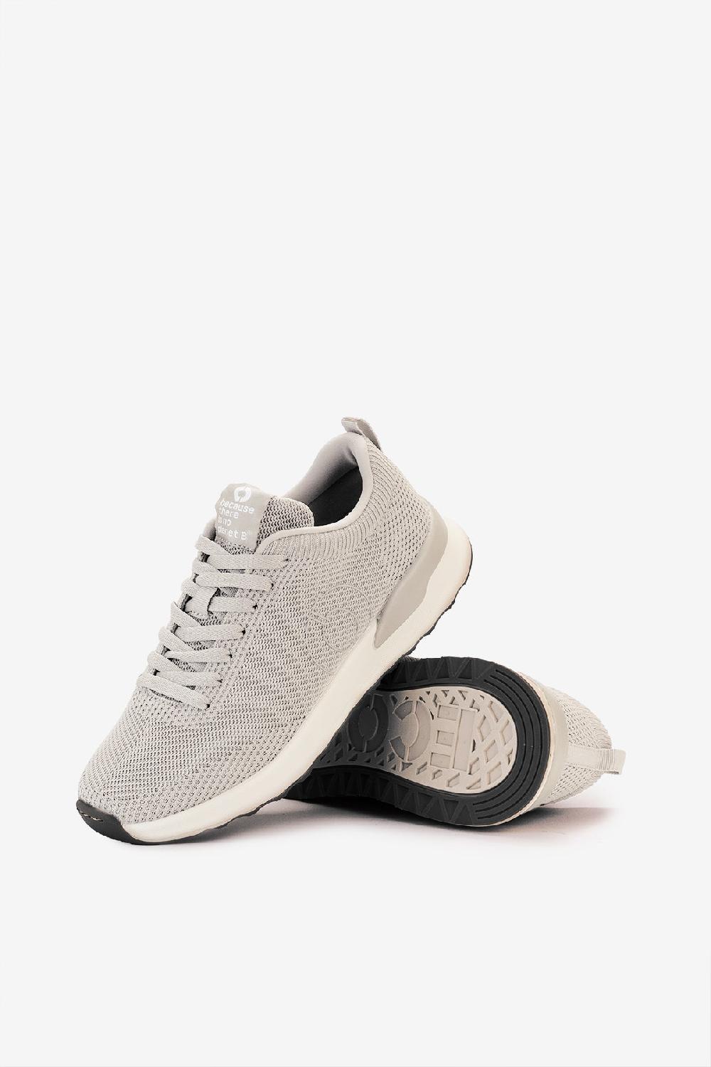 Ecoalf GREY KNITTED CONDE TRAINERS