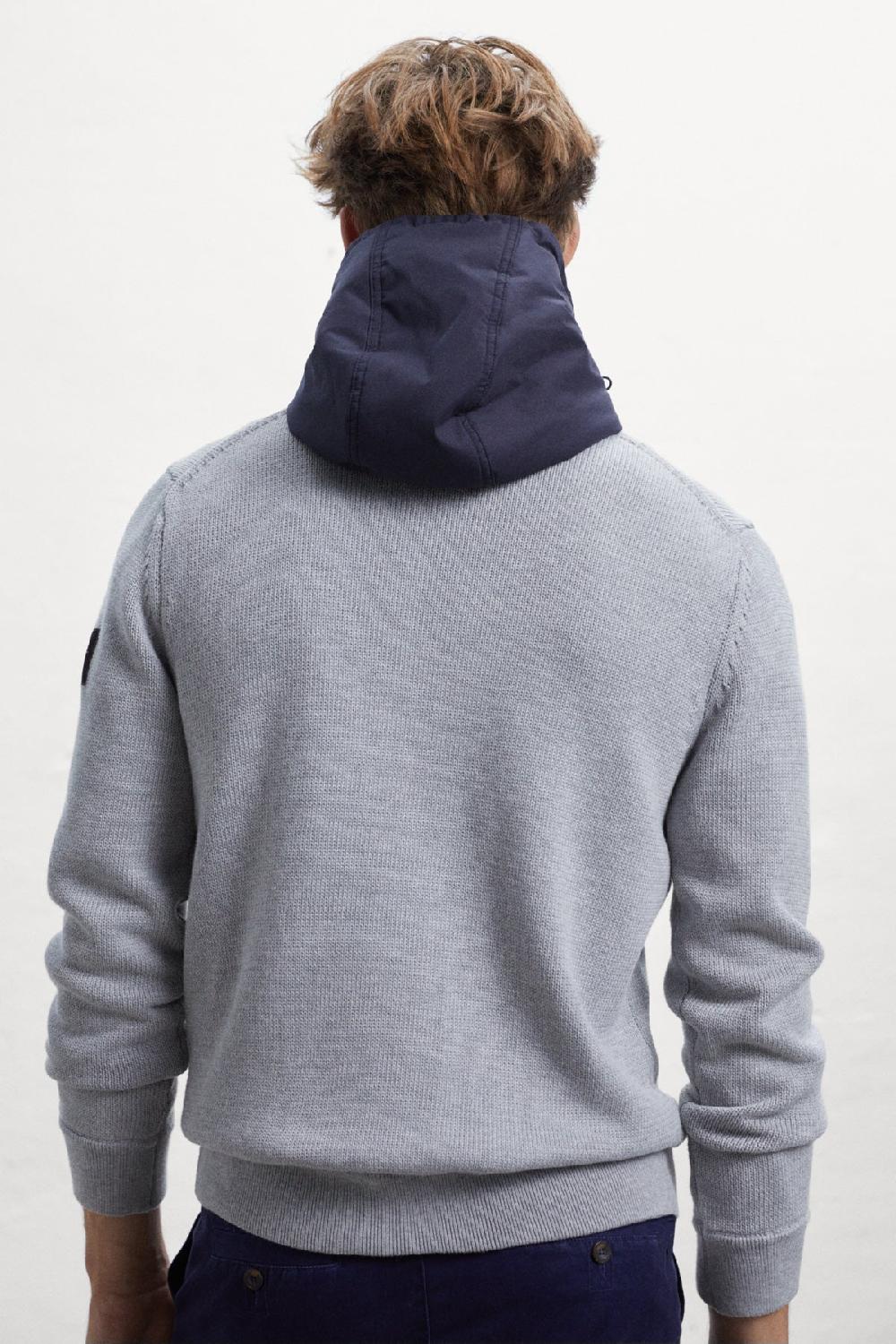 Ecoalf GREY LESCA KNITTED JUMPER