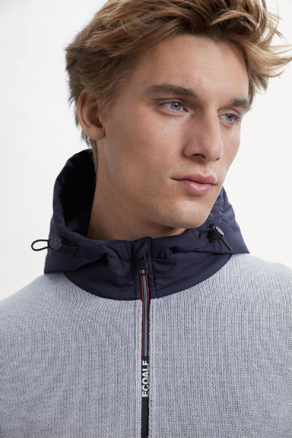 Ecoalf GREY LESCA KNITTED JUMPER