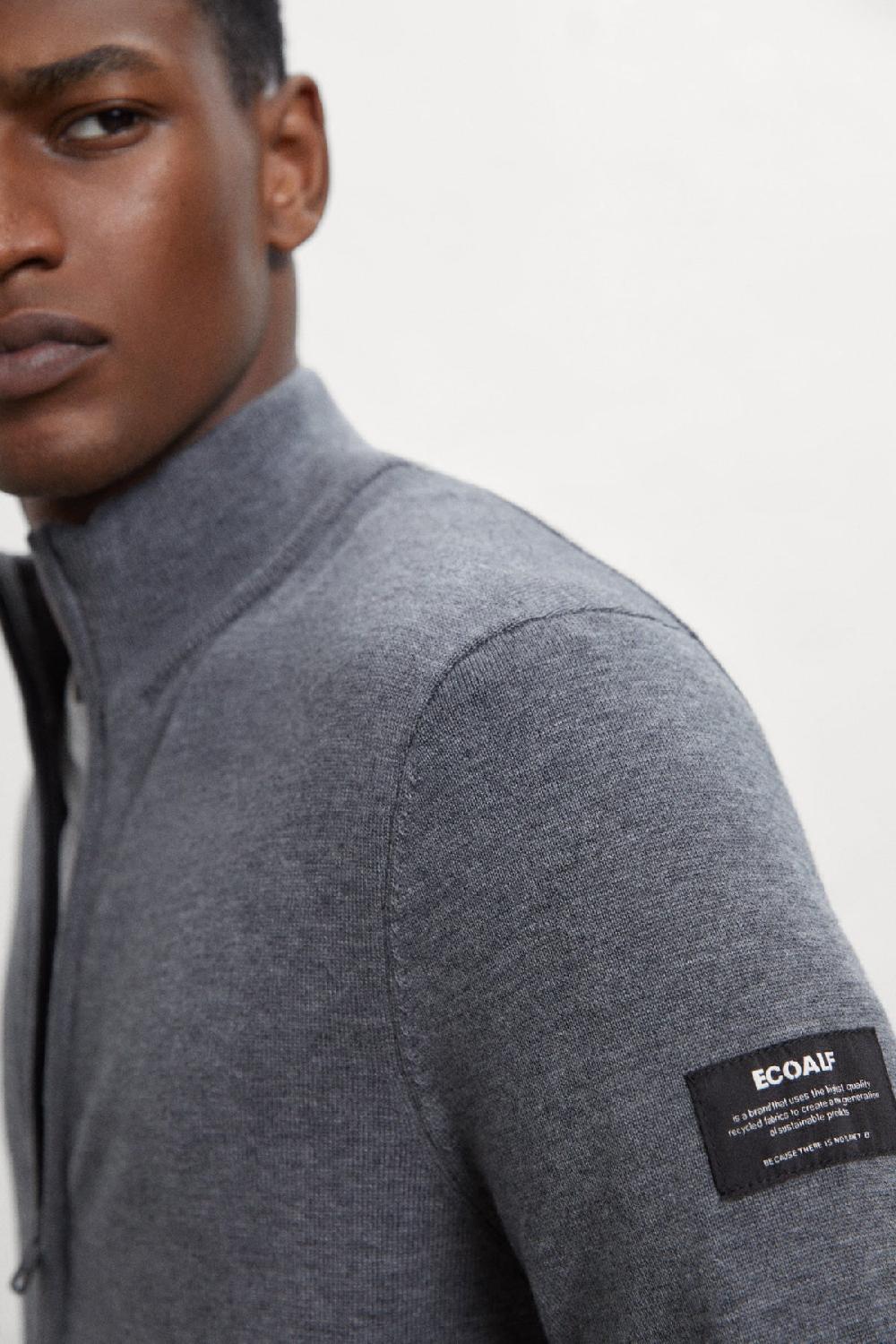 Ecoalf GREY MANDARINA KNITTED JUMPER