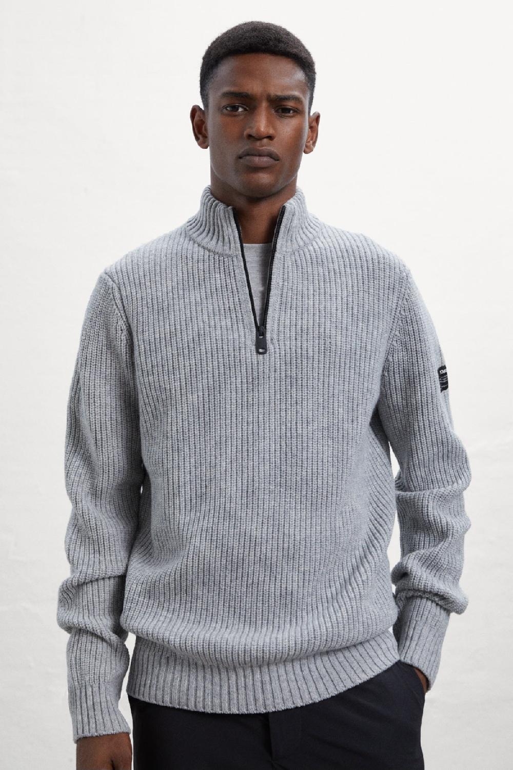 Ecoalf GREY MERTO KNITTED JUMPER