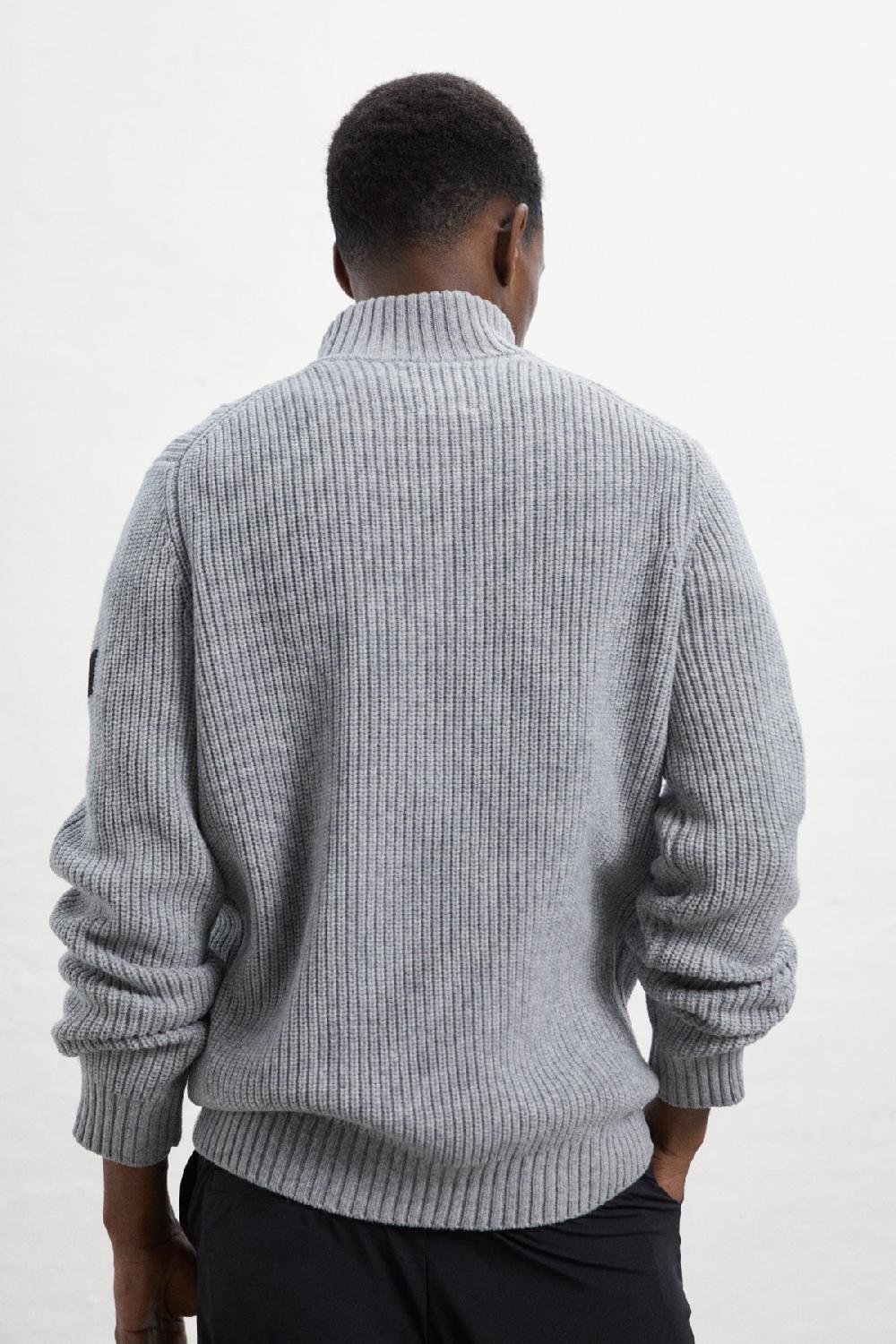 Ecoalf GREY MERTO KNITTED JUMPER