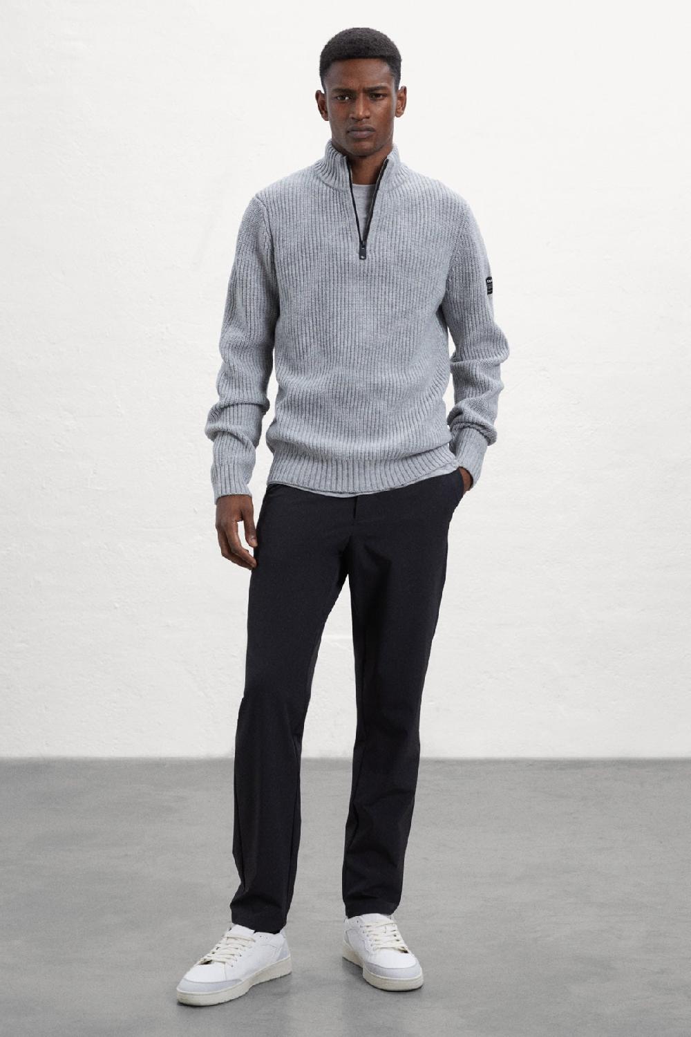 Ecoalf GREY MERTO KNITTED JUMPER