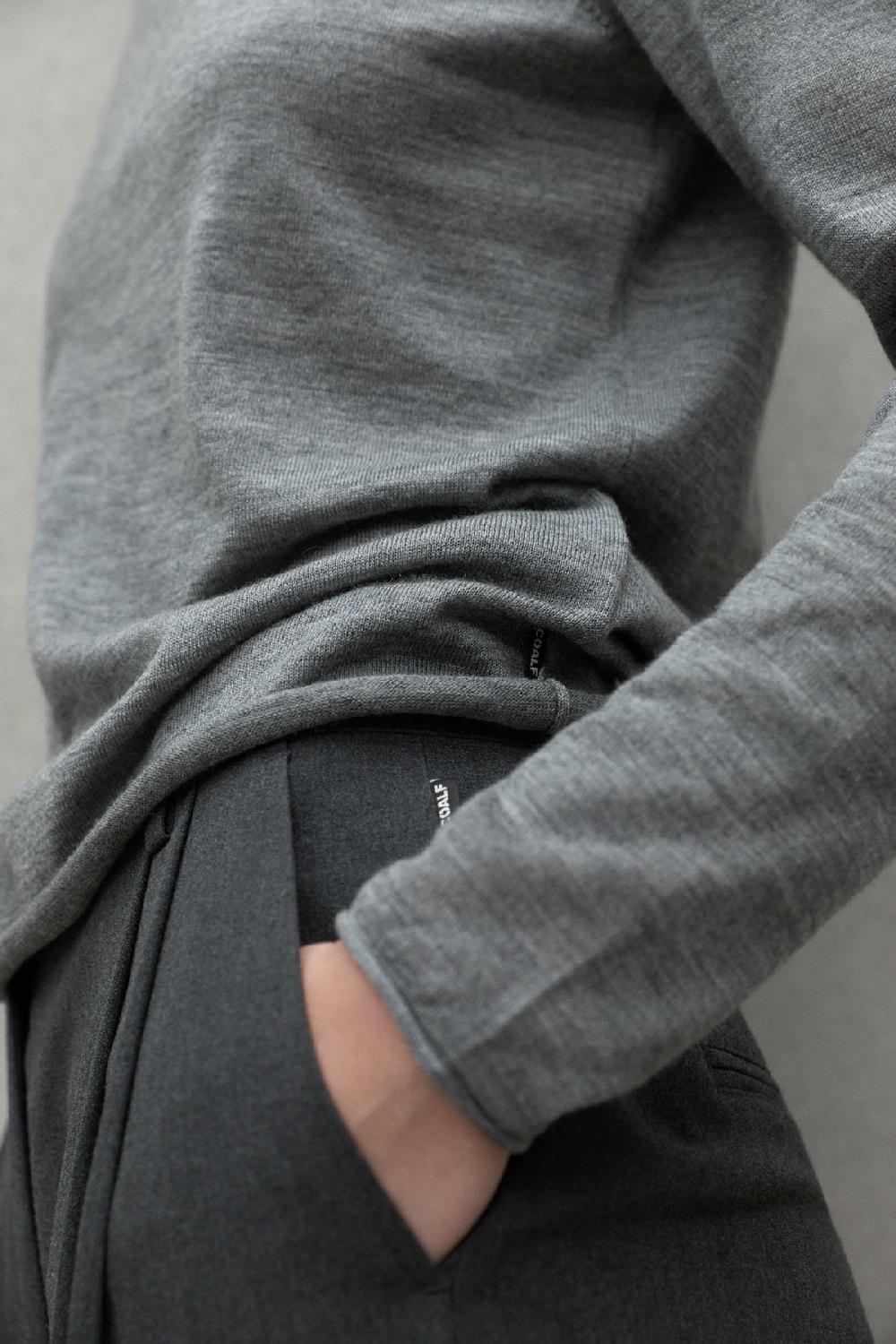 Ecoalf GREY MILO SWEATER