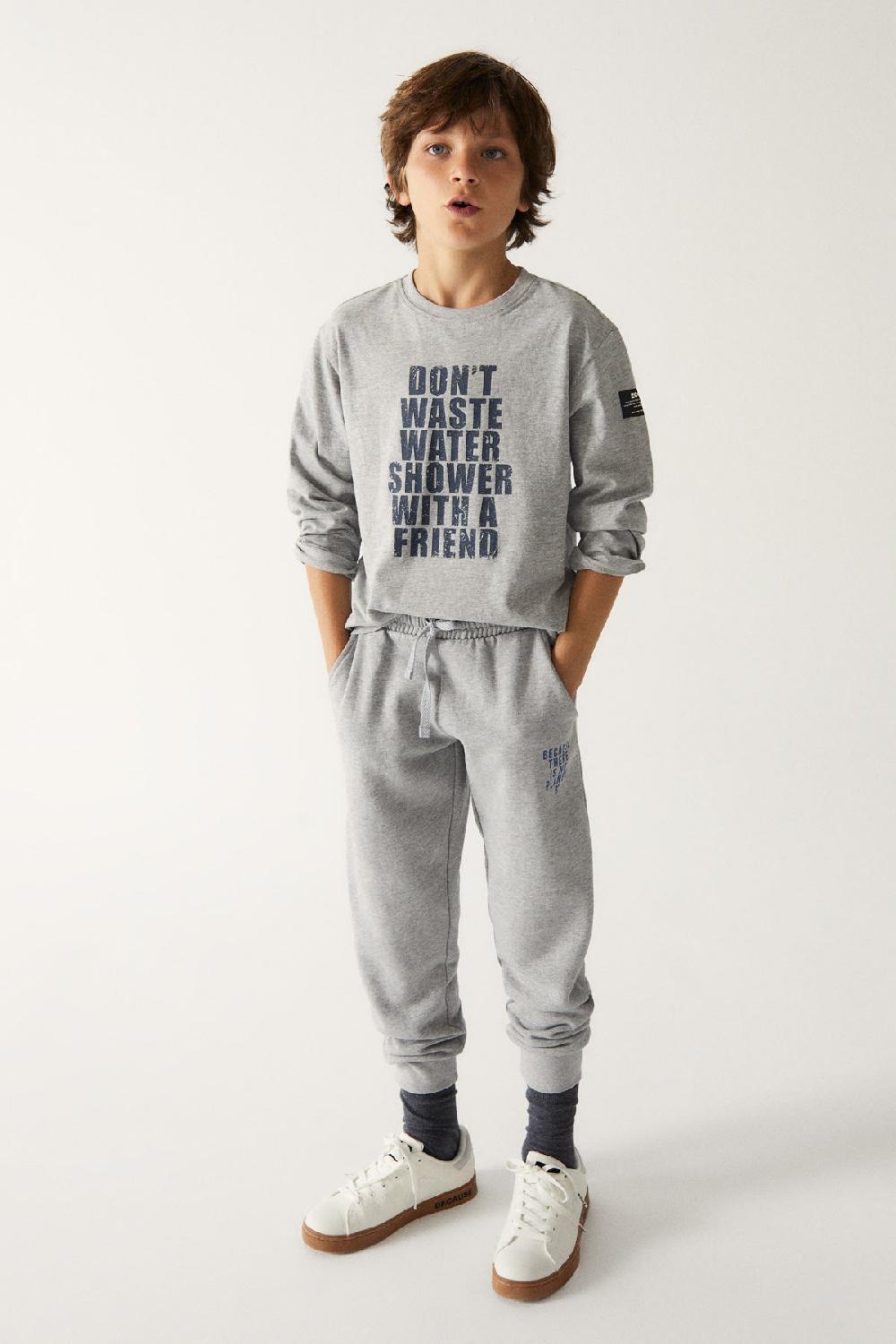 Ecoalf GREY PANT TROUSERS