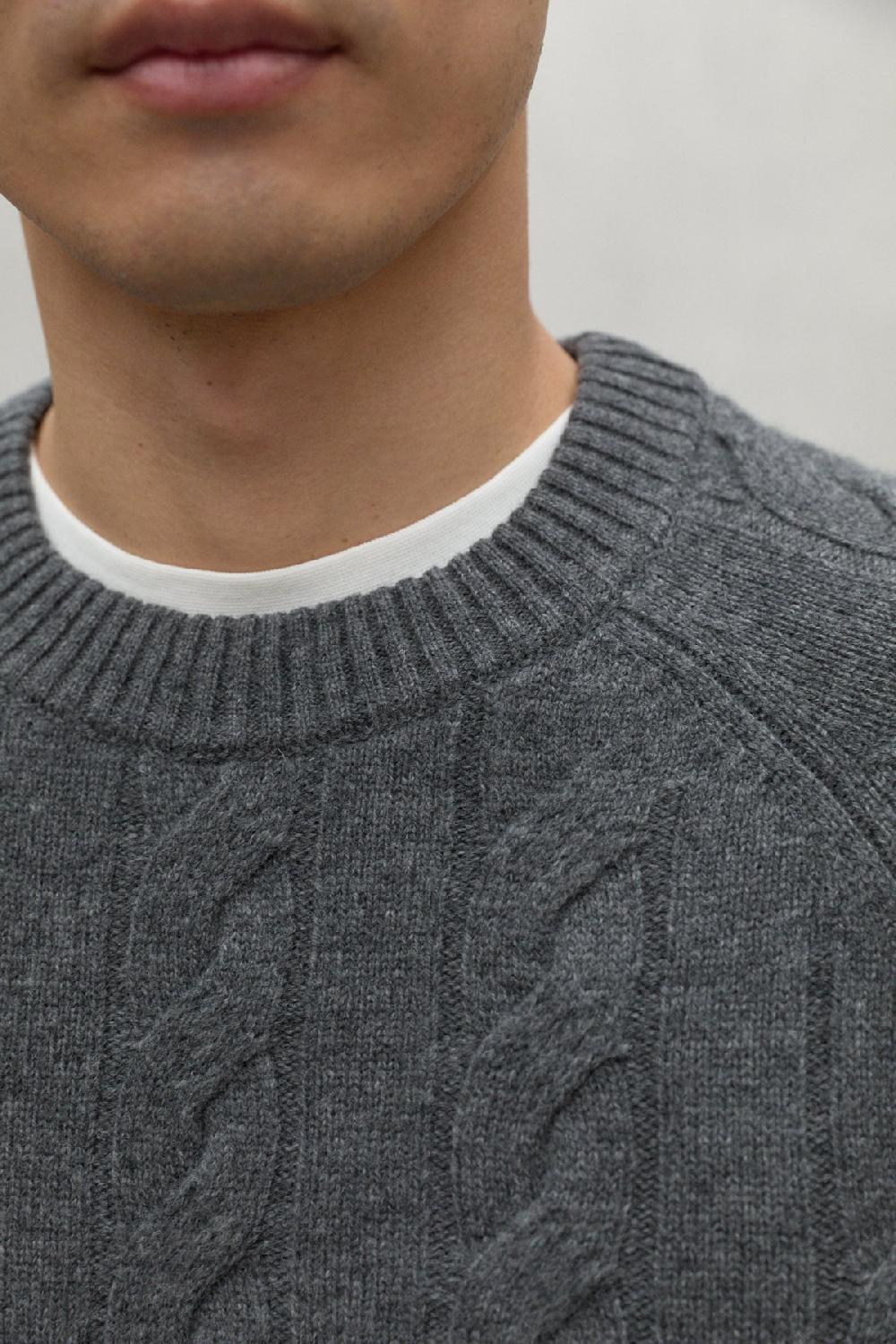 Ecoalf GREY TILO SWEATER