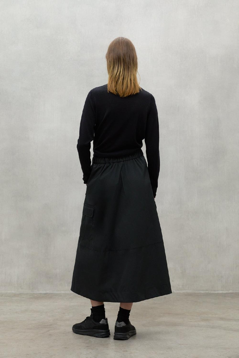 Ecoalf JUMPER COLLAR FAYA BLACK