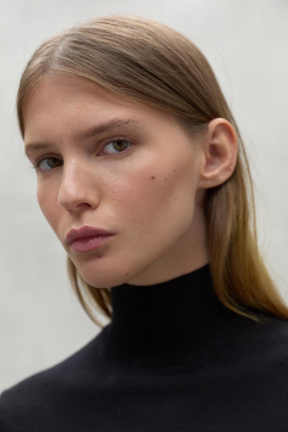 Ecoalf JUMPER COLLAR FAYA BLACK