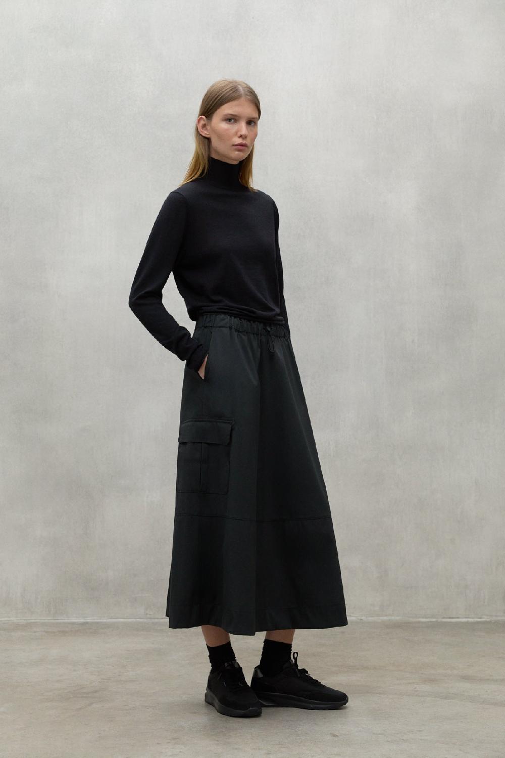 Ecoalf JUMPER COLLAR FAYA BLACK