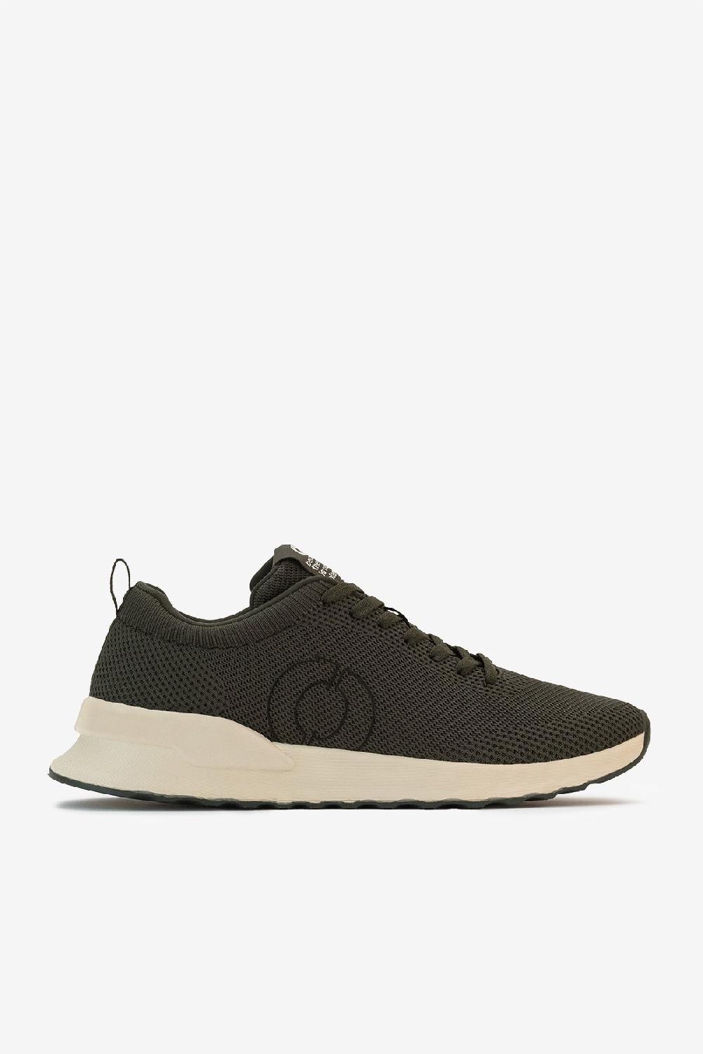 Ecoalf KHAKI KNITTED CONDE TRAINERS