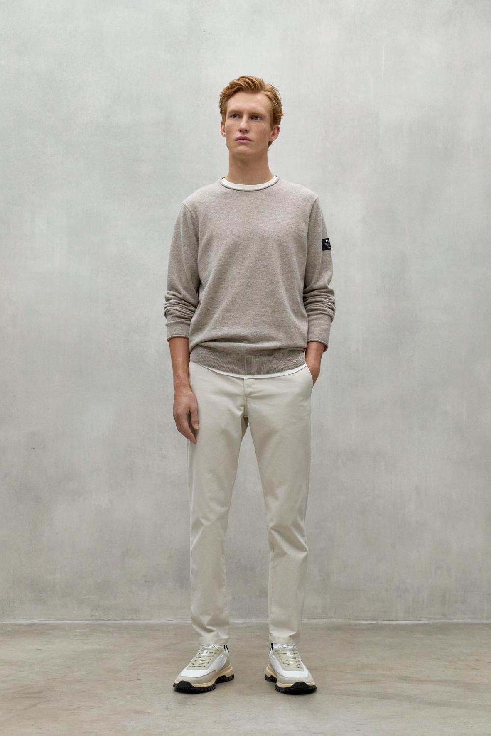 Ecoalf LIGHT BEIGE ARAS TROUSERS