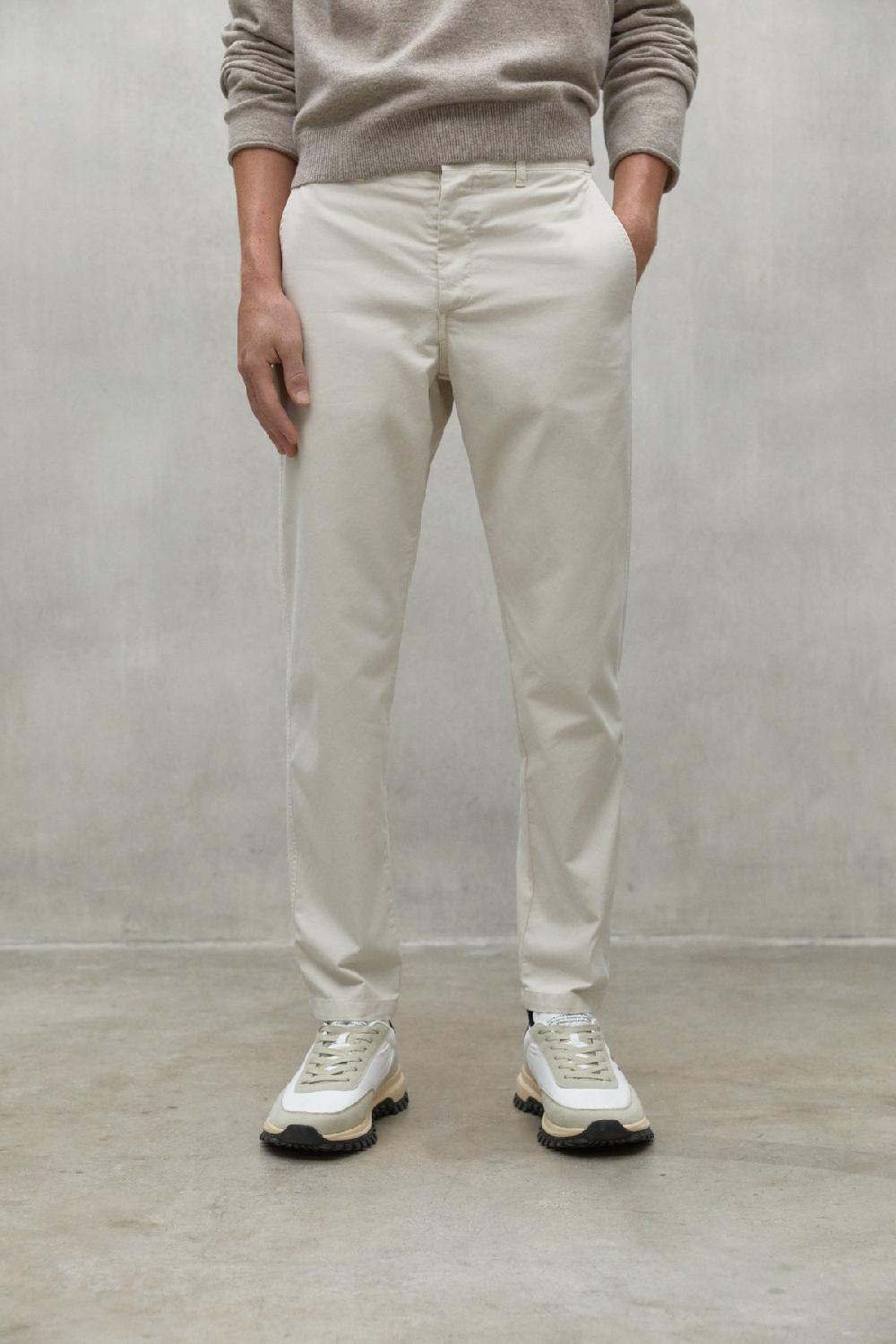 Ecoalf LIGHT BEIGE ARAS TROUSERS