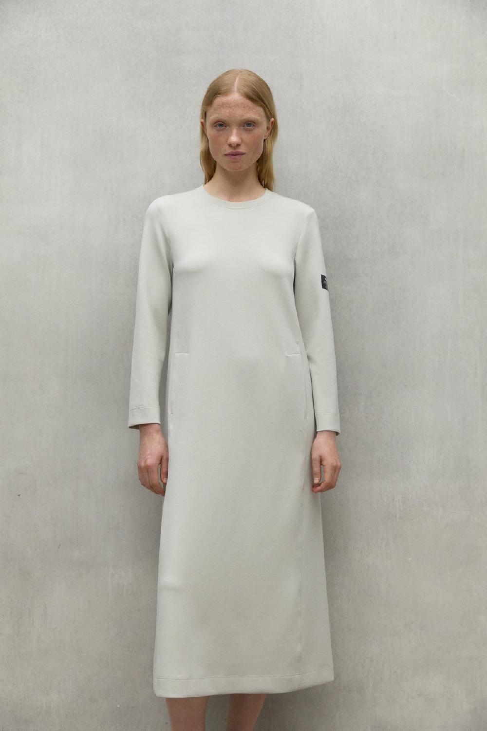 Ecoalf LIGHT BEIGE CRISTAL DRESS