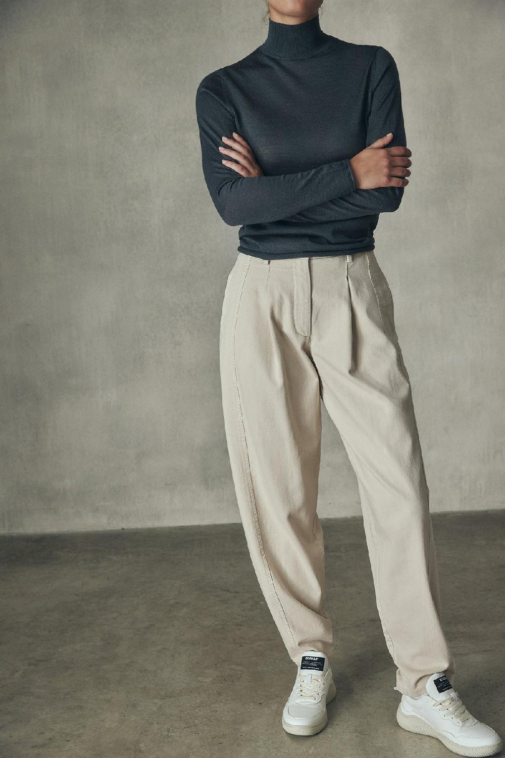 Ecoalf LIGHT BEIGE JERTE TROUSERS