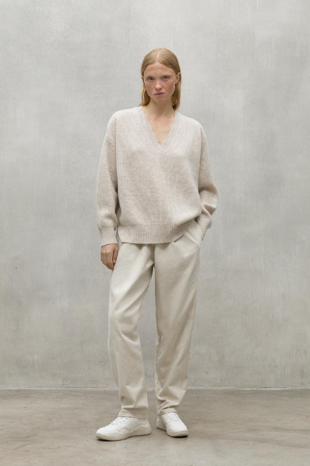 Ecoalf LIGHT BEIGE JERTE TROUSERS