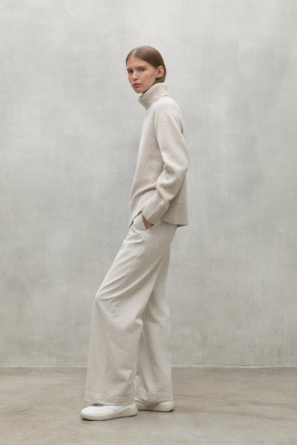 Ecoalf LIGHT BEIGE VALLS TROUSERS