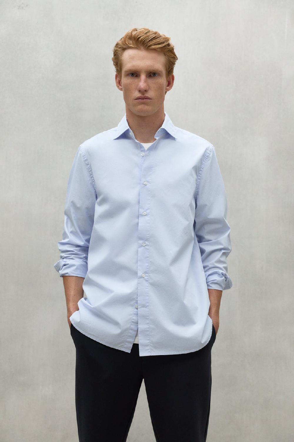 Ecoalf LIGHT BLUE ALFREDO SHIRT