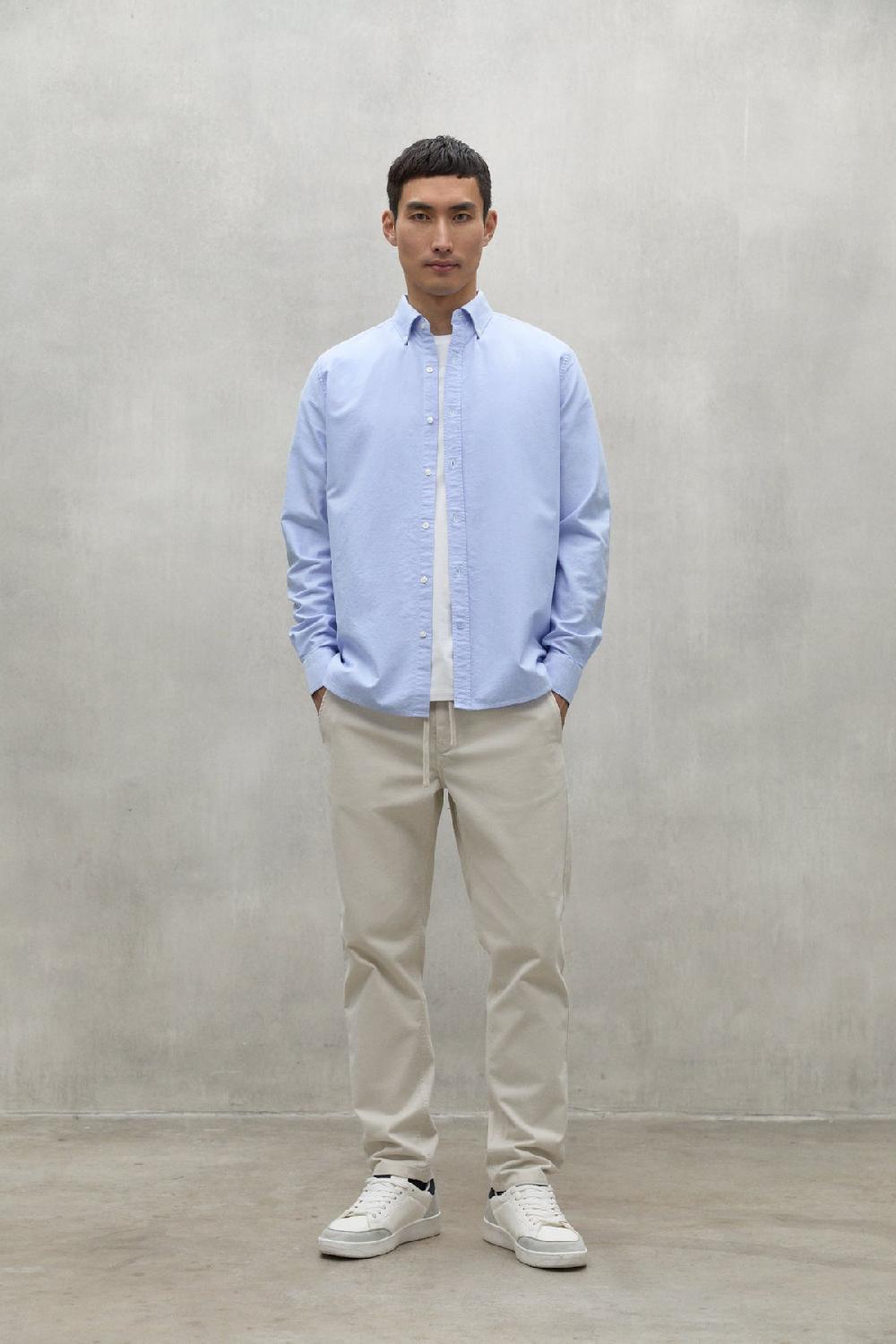 Ecoalf LIGHT BLUE ANTONIO SHIRT