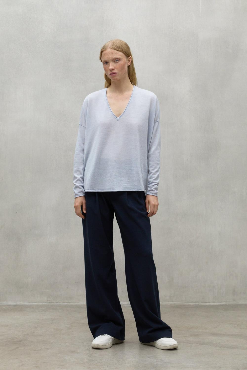 Ecoalf LIGHT BLUE ANTURIO SWEATER