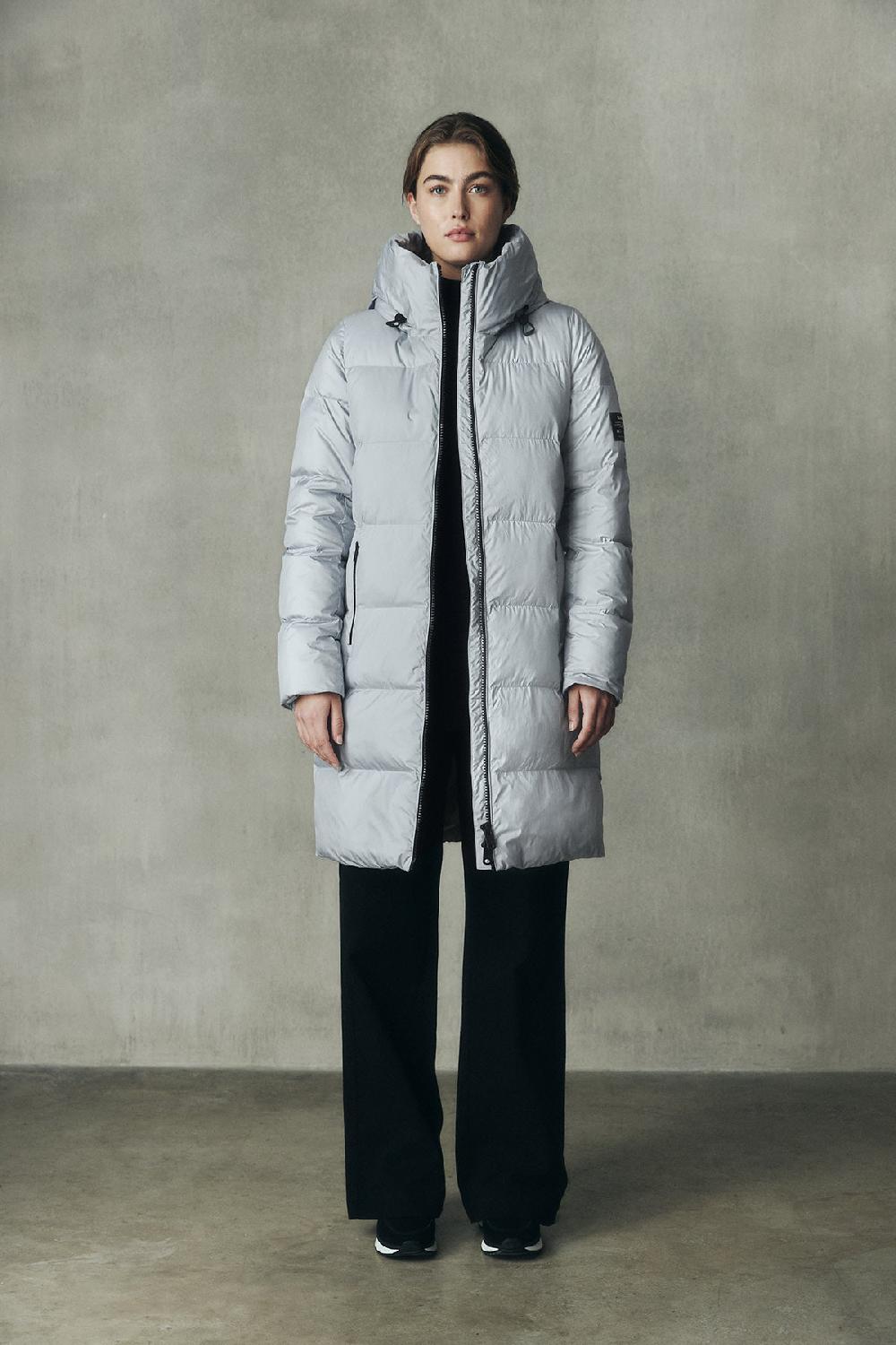 Ecoalf LIGHT BLUE MANLIE COAT