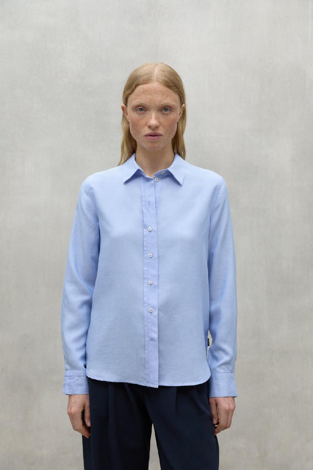 Ecoalf LIGHT BLUE TRIMA SHIRT