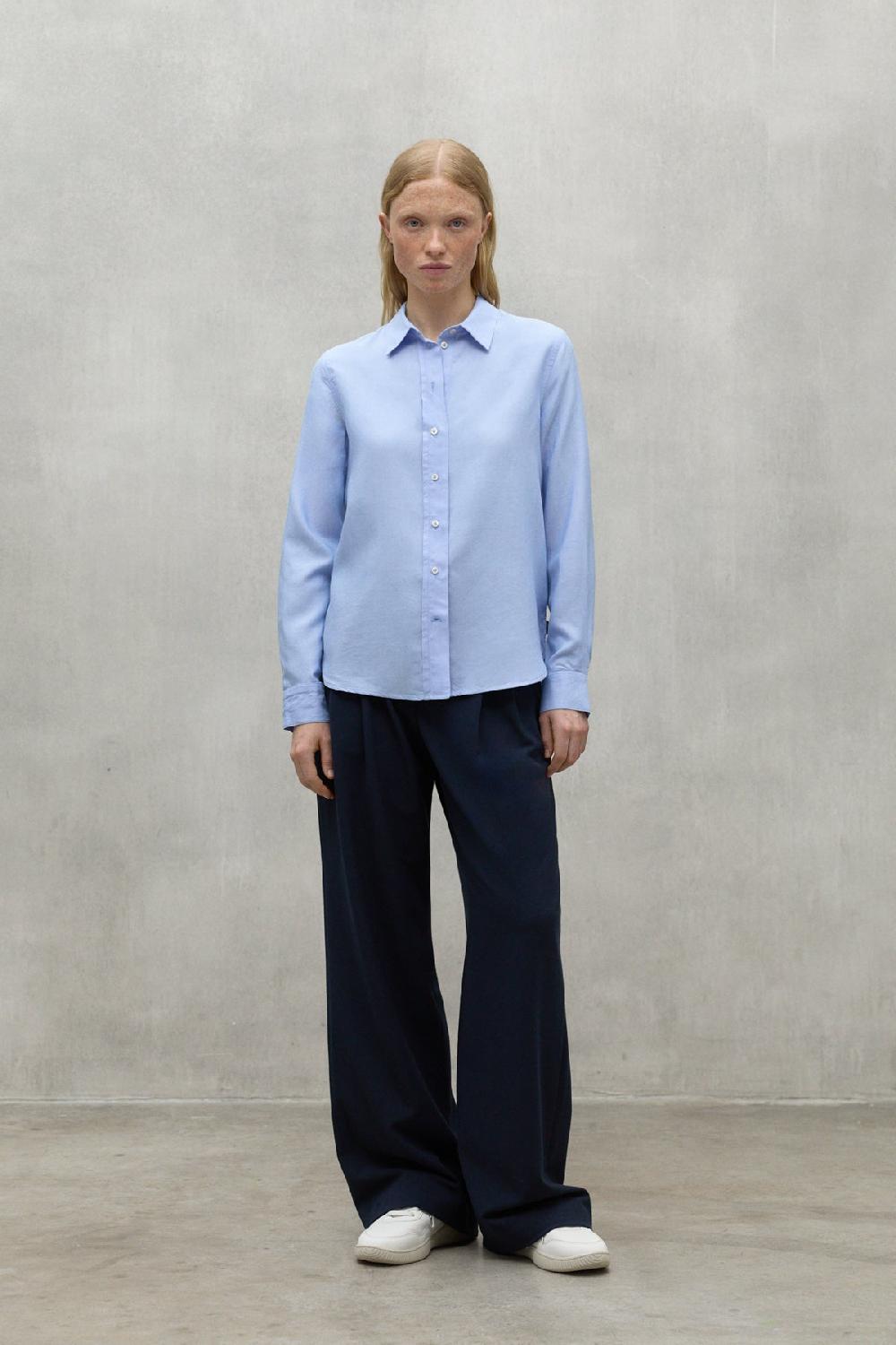 Ecoalf LIGHT BLUE TRIMA SHIRT