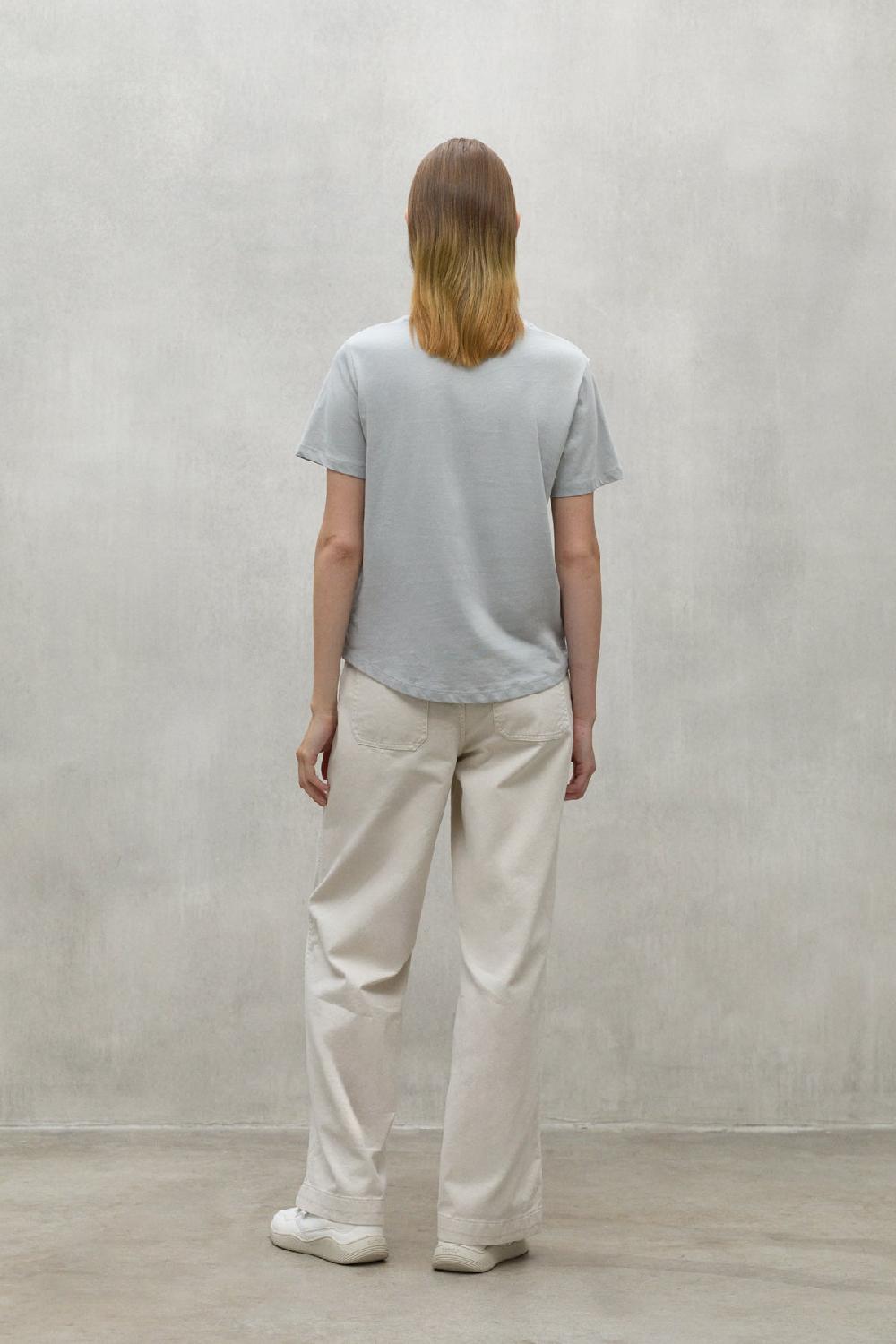 Ecoalf LIGHT GREY ARIZA T-SHIRT