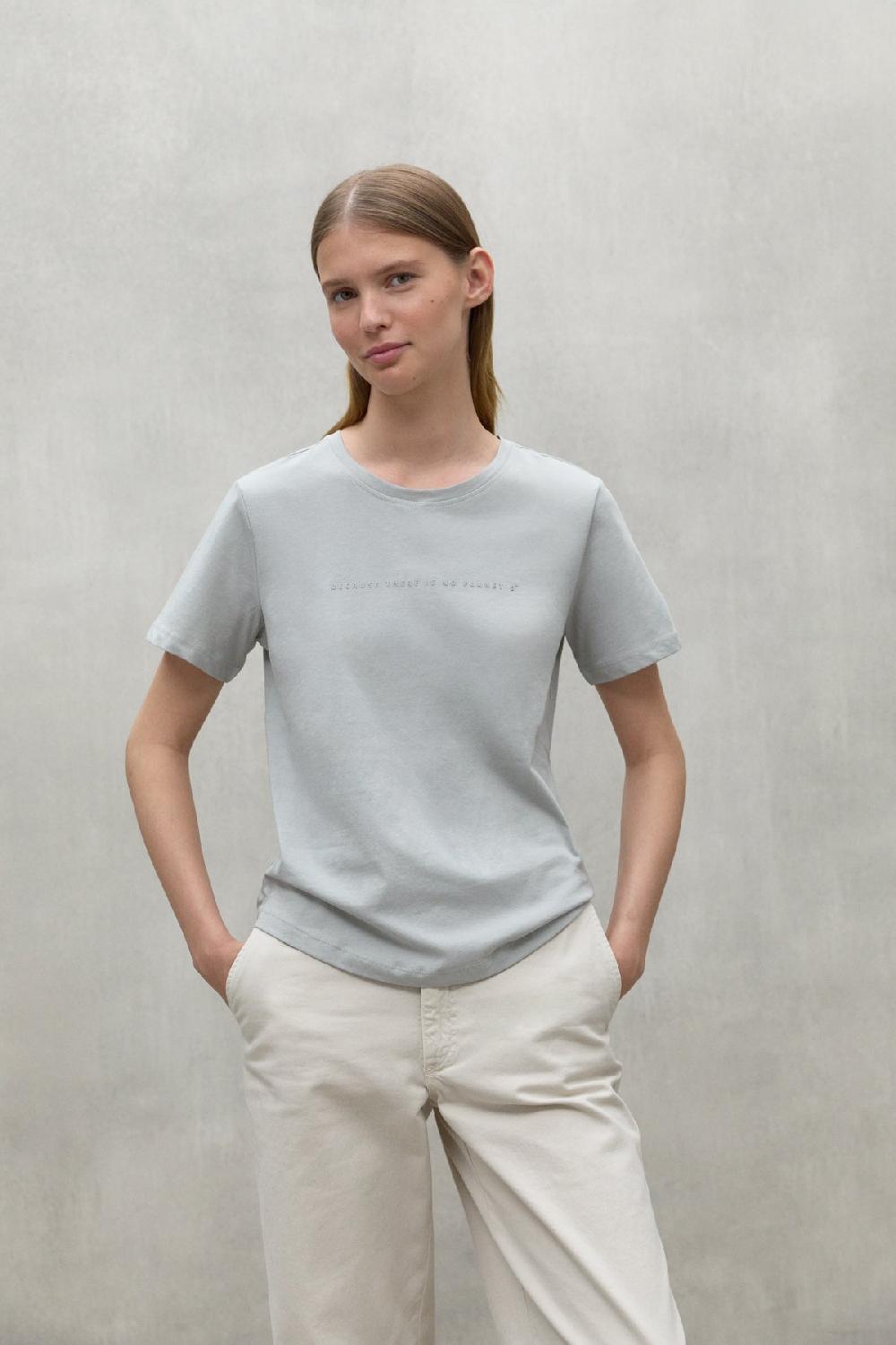 Ecoalf LIGHT GREY ARIZA T-SHIRT