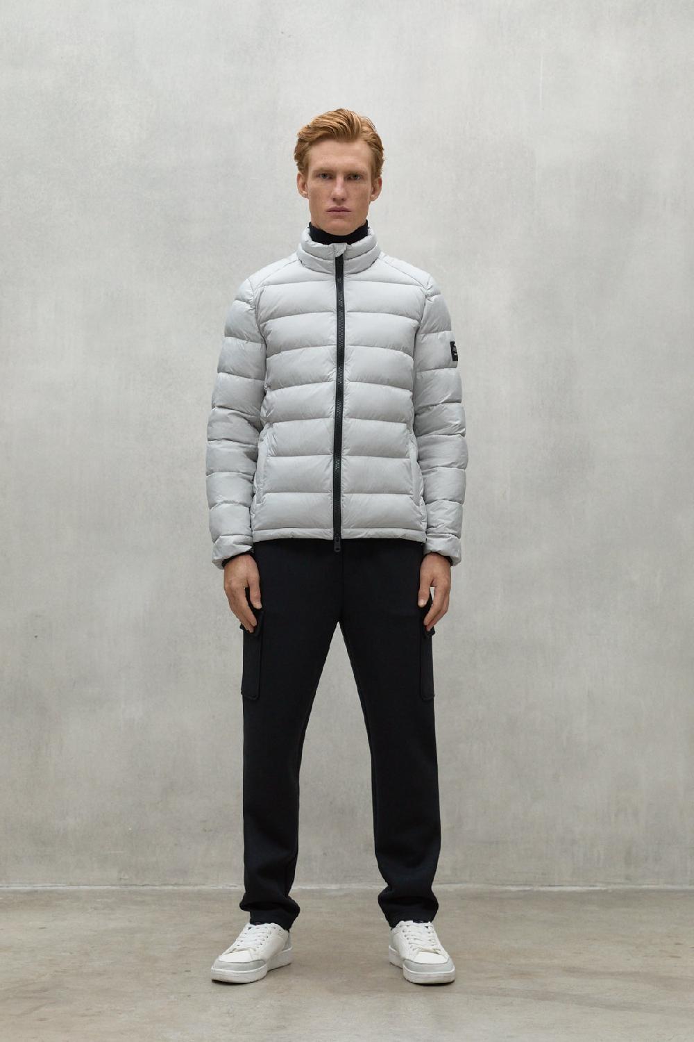 Ecoalf LIGHT GREY BERET JACKET