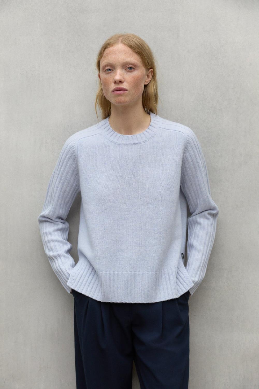 Ecoalf LIGHT GREY EUCALIPTO SWEATER