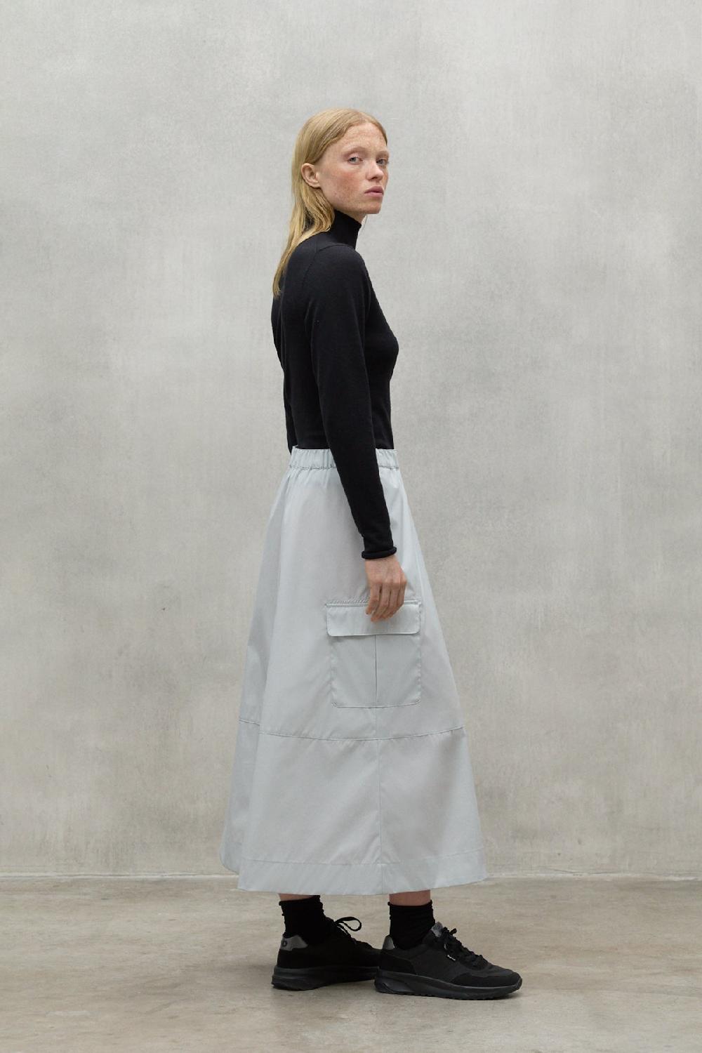 Ecoalf LIGHT GREY KANO SKIRT