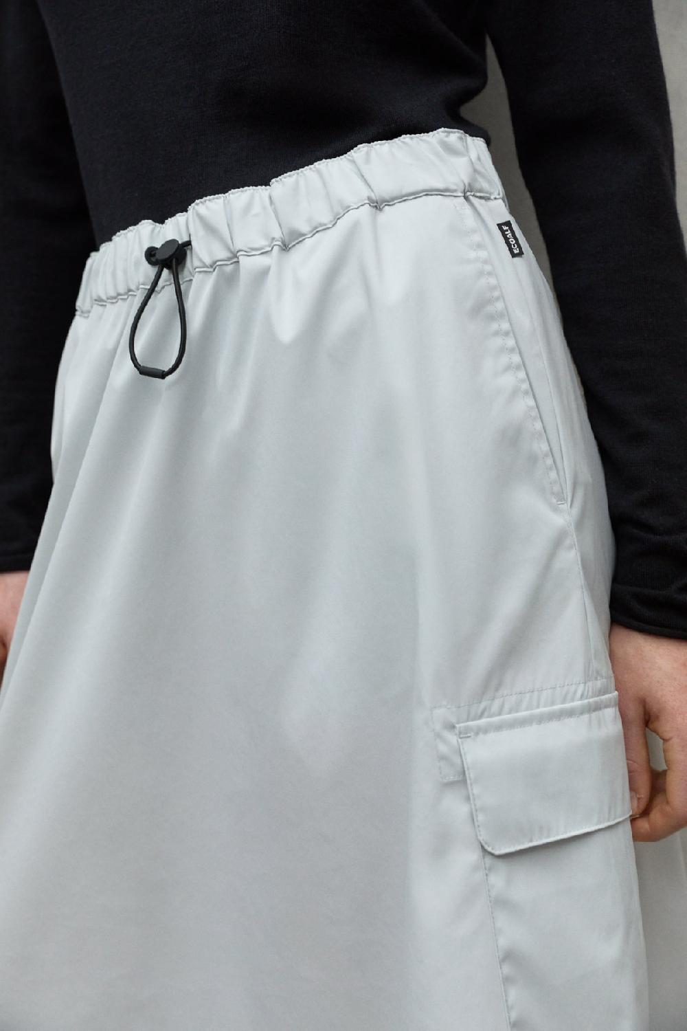 Ecoalf LIGHT GREY KANO SKIRT