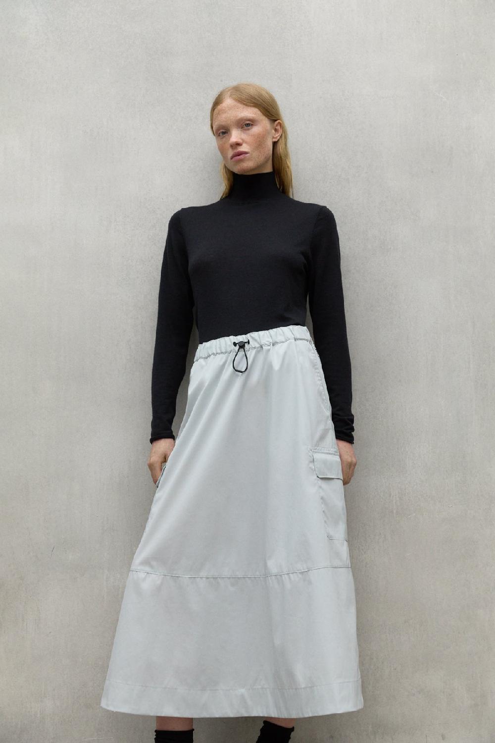 Ecoalf LIGHT GREY KANO SKIRT