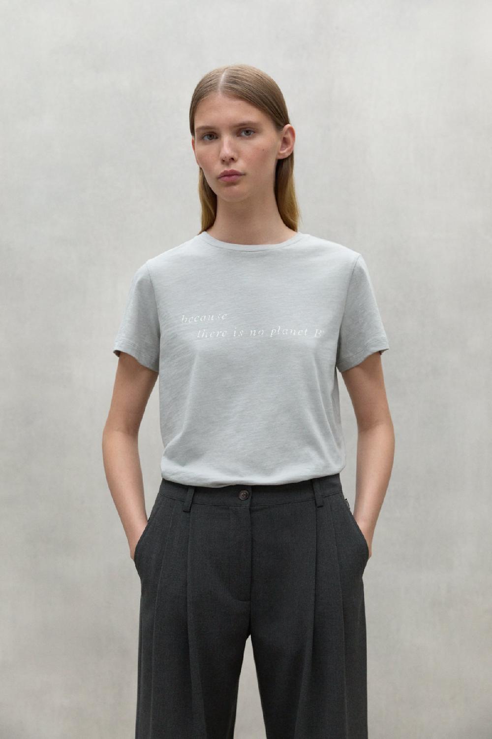 Ecoalf LIGHT GREY UCLES T-SHIRT