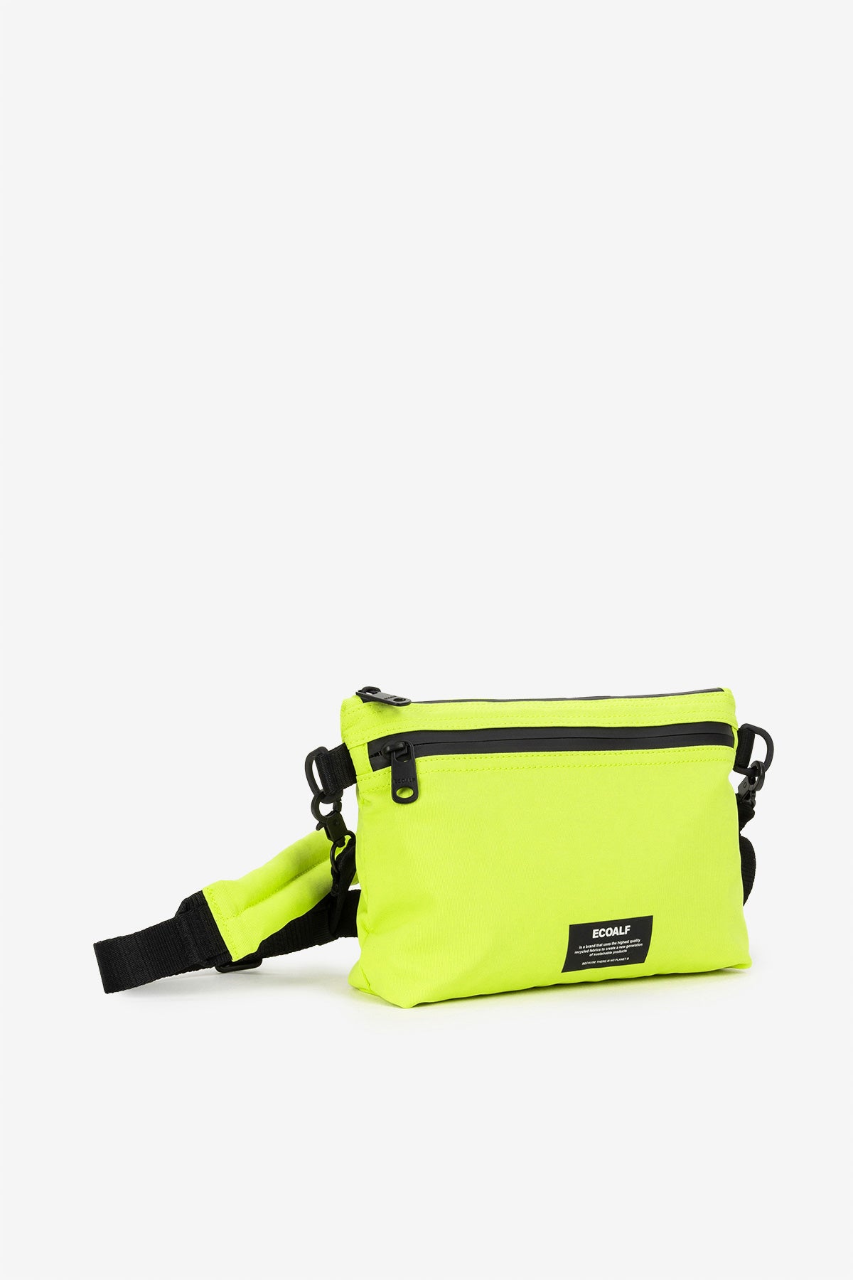 Ecoalf LIME GREEN LUPITA SHOULDER BAG