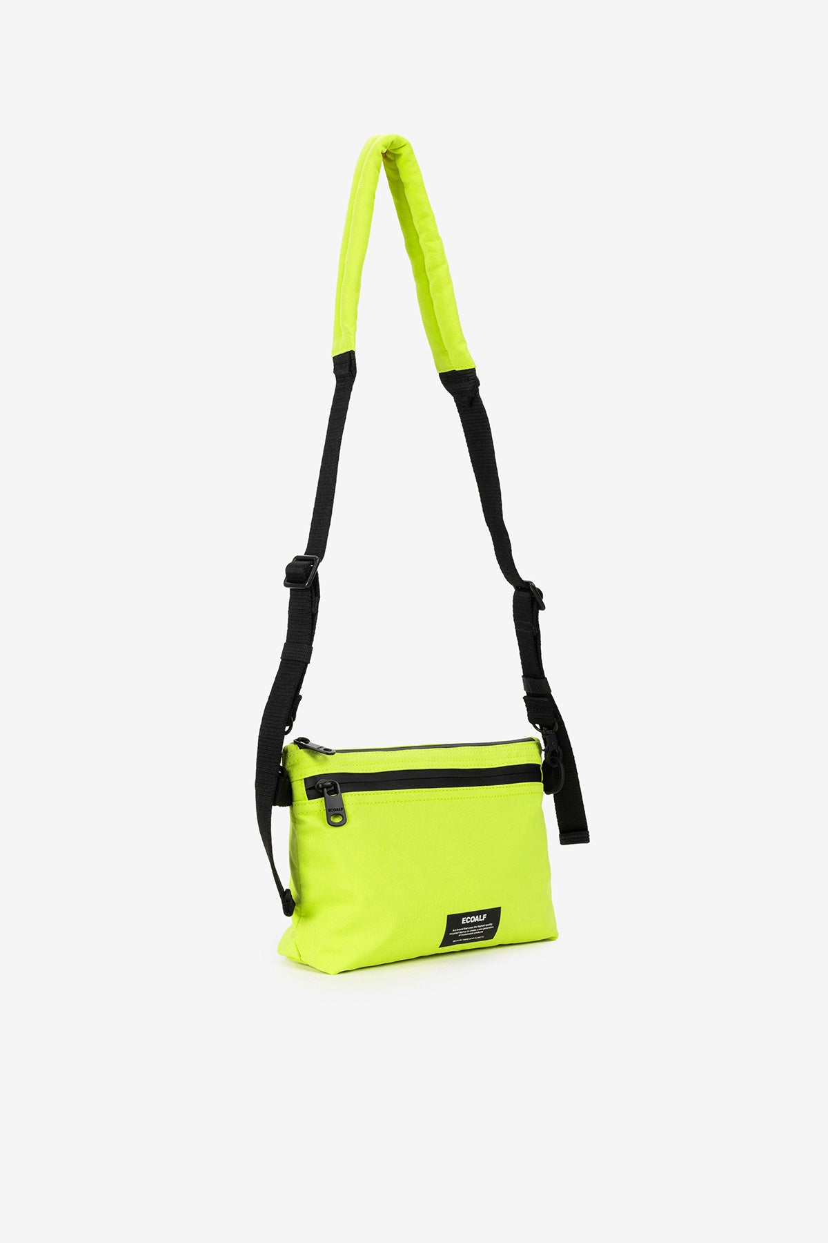 Ecoalf LIME GREEN LUPITA SHOULDER BAG