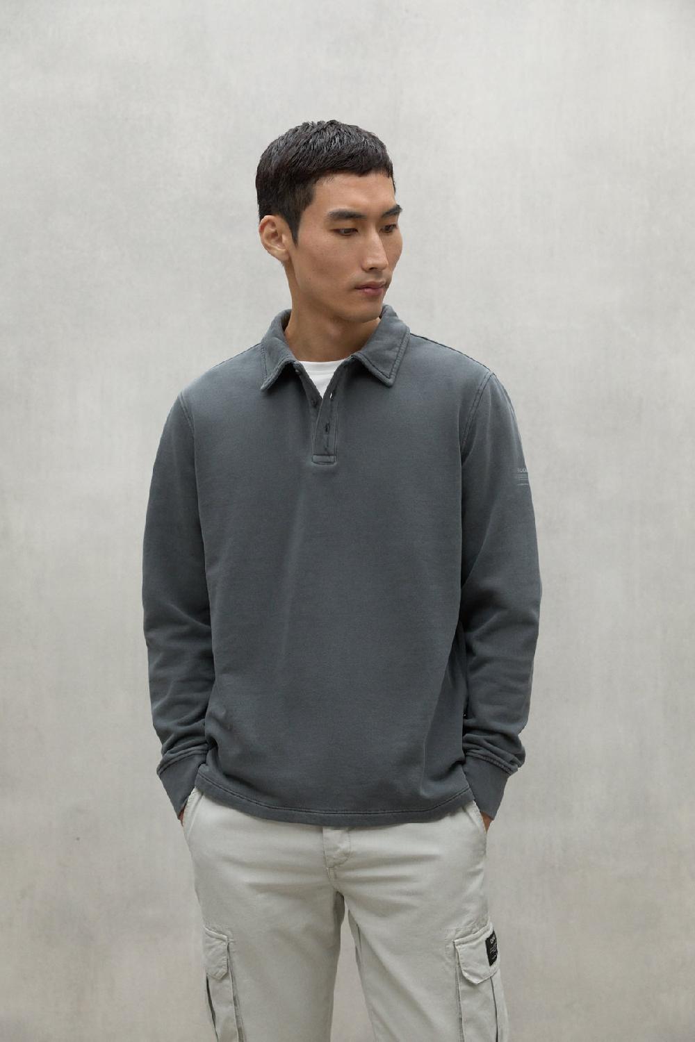 Ecoalf LUCAS POLO DARK GREY